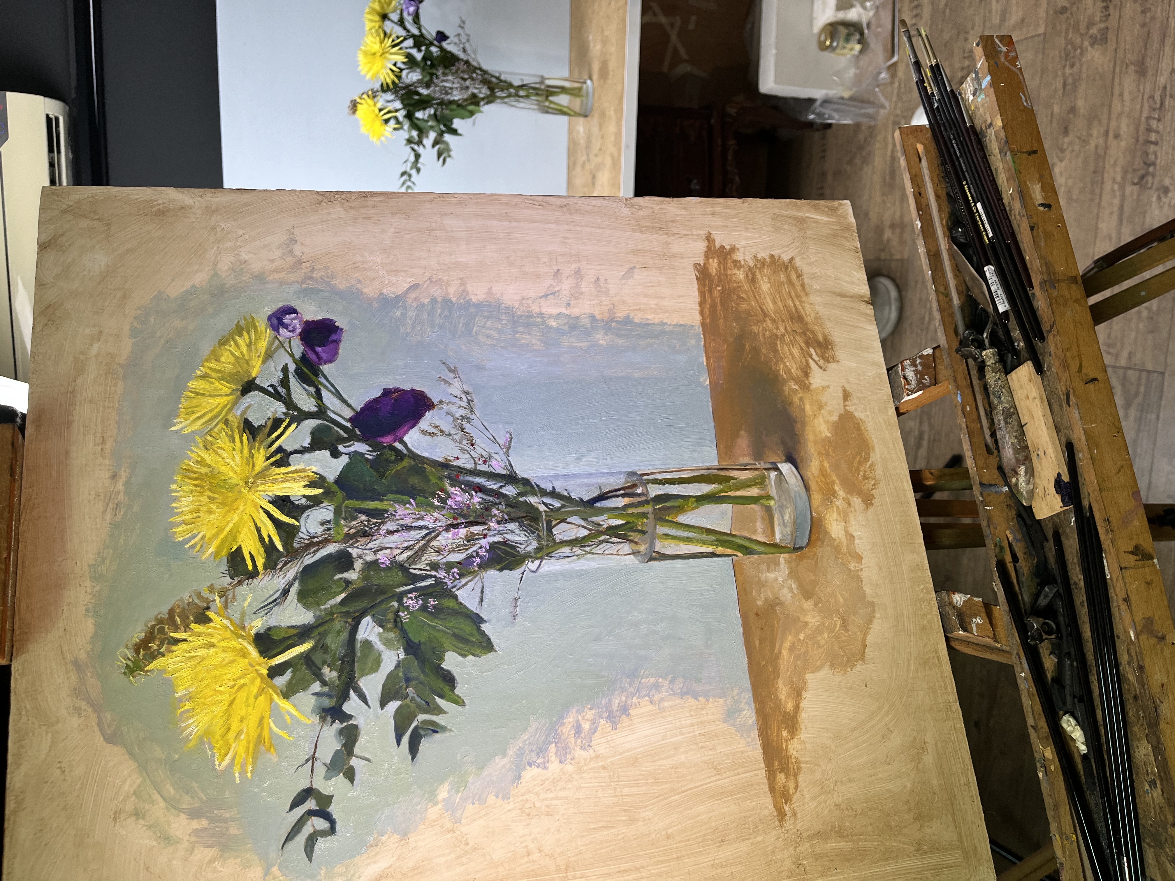 Painting by Mark Glezin 2